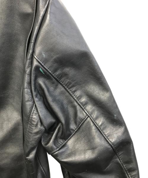 Schott（ショット）Schott (ショット) ダブルライダースジャケット ブラック サイズ:38の古着・服飾アイテム