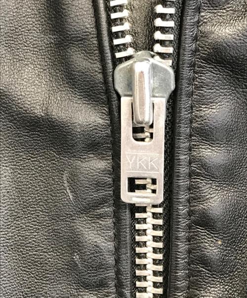 Schott（ショット）Schott (ショット) ダブルライダースジャケット ブラック サイズ:38の古着・服飾アイテム