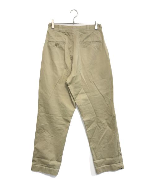 VINTAGE MILITARY（ヴィンテージ ミリタリー）VINTAGE MILITARY (ヴィンテージ ミリタリー) US ARMY チノパン ベージュ サイズ:32×31の古着・服飾アイテム