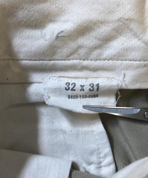 VINTAGE MILITARY（ヴィンテージ ミリタリー）VINTAGE MILITARY (ヴィンテージ ミリタリー) US ARMY チノパン ベージュ サイズ:32×31の古着・服飾アイテム