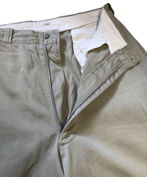 VINTAGE MILITARY（ヴィンテージ ミリタリー）VINTAGE MILITARY (ヴィンテージ ミリタリー) US ARMY チノパン ベージュ サイズ:32×31の古着・服飾アイテム