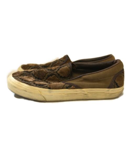 NUMBER (N)INE（ナンバーナイン）NUMBER (N)INE (ナンバーナイン) スリッポン ブラウン サイズ:8の古着・服飾アイテム