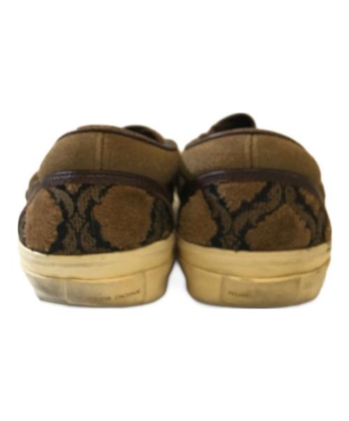 NUMBER (N)INE（ナンバーナイン）NUMBER (N)INE (ナンバーナイン) スリッポン ブラウン サイズ:8の古着・服飾アイテム