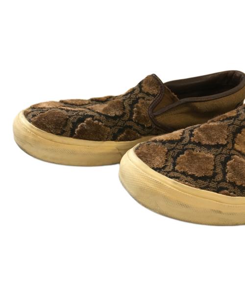 NUMBER (N)INE（ナンバーナイン）NUMBER (N)INE (ナンバーナイン) スリッポン ブラウン サイズ:8の古着・服飾アイテム