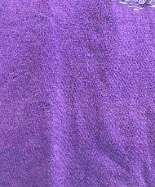 キャラクターTシャツ（キャラクターTシャツ）キャラクターTシャツ (キャラクターTシャツ) 90s DISNEY(ディズニー) キャラクターTシャツ パープル サイズ:Lの古着・服飾アイテム