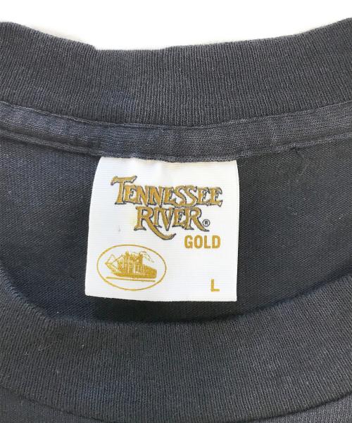 TENNESSEE RIVER（テネシー リバー）TENNESSEE RIVER (テネシー リバー) プリントTシャツ ブラック サイズ:Lの古着・服飾アイテム