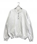 RUSSELL ATHLETIC×L.L.Beanラッセルアスレチック×エルエルビーン）の古着「ヘンリーネックスウェット」｜グレー