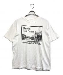 Hanes（ヘインズ）の古着「プリントTシャツ」｜ホワイト