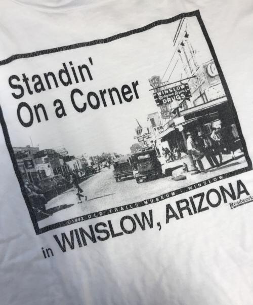 Hanes（ヘインズ）Hanes (ヘインズ) プリントTシャツ ホワイト サイズ:Lの古着・服飾アイテム