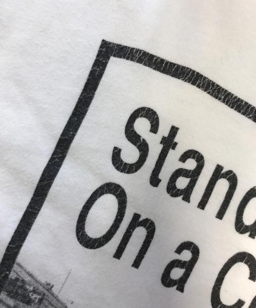 Hanes（ヘインズ）Hanes (ヘインズ) プリントTシャツ ホワイト サイズ:Lの古着・服飾アイテム