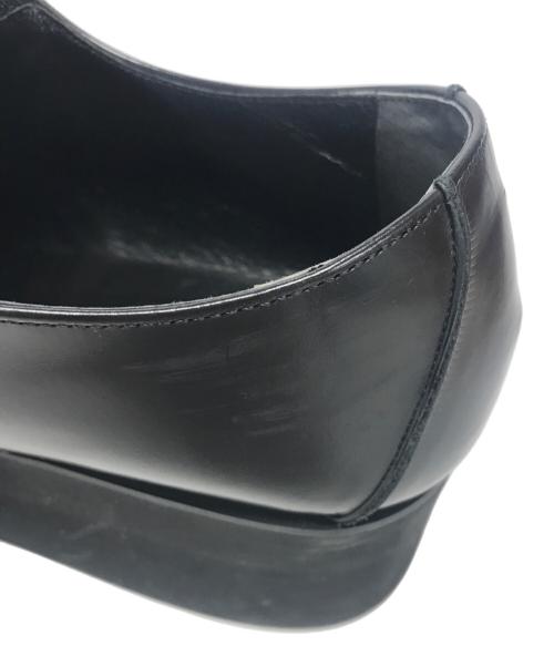 Y's（ワイズ）Y's (ワイズ) スクエアトゥー厚底シューズ ブラック サイズ:表記なしの古着・服飾アイテム