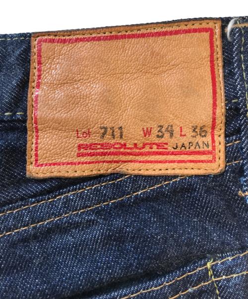 RESOLUTE（リゾルト）RESOLUTE (リゾルト) デニムパンツ インディゴ サイズ:W34 L36の古着・服飾アイテム