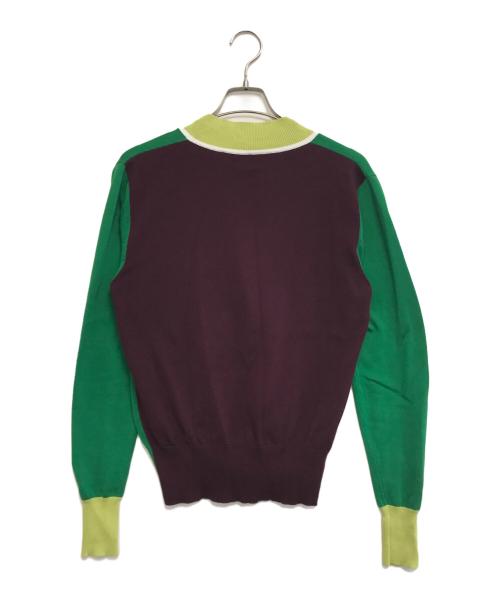 PLAN C（プランシー）PLAN C (プランシー) ニットカーディガン グリーン サイズ:36の古着・服飾アイテム