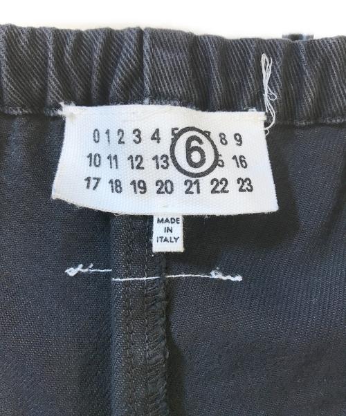 MM6（エムエムシックス）MM6 (エムエムシックス) Drawstring pants ブラック サイズ:38の古着・服飾アイテム