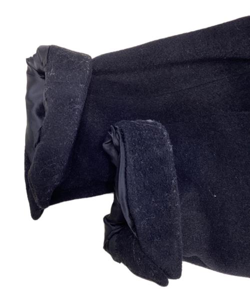 BALENCIAGA（バレンシアガ）BALENCIAGA (バレンシアガ) ダブルチェスターコート ブラック サイズ:36の古着・服飾アイテム