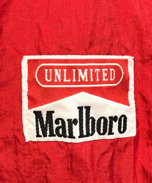 marlboro（マルボロ）marlboro (マルボロ) ナイロンアノラックパーカー レッド サイズ:XXLの古着・服飾アイテム