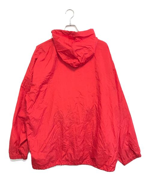 marlboro（マルボロ）marlboro (マルボロ) ナイロンアノラックパーカー レッド サイズ:XXLの古着・服飾アイテム