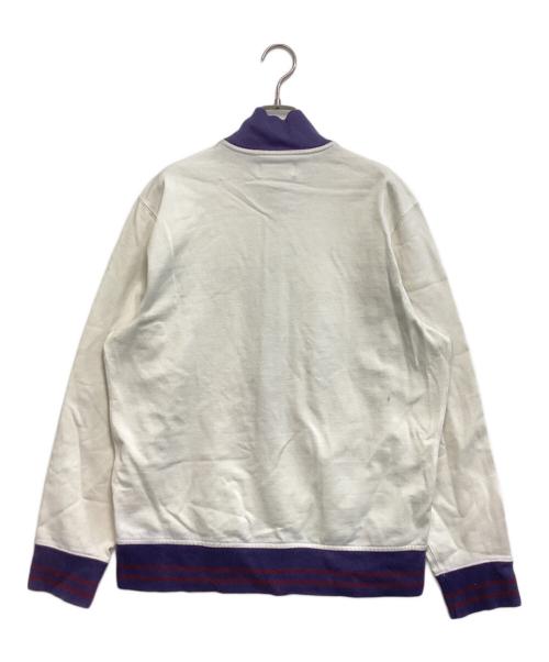 POLO RALPH LAUREN（ポロ・ラルフローレン）POLO RALPH LAUREN (ポロ・ラルフローレン) ジップアップスウェット ホワイト サイズ:Mの古着・服飾アイテム