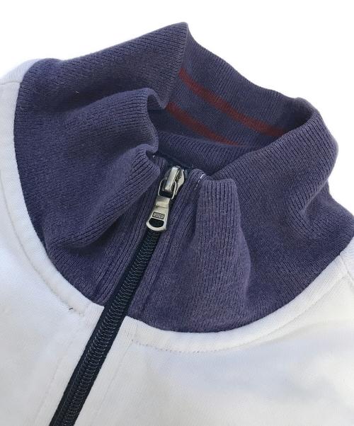 POLO RALPH LAUREN（ポロ・ラルフローレン）POLO RALPH LAUREN (ポロ・ラルフローレン) ジップアップスウェット ホワイト サイズ:Mの古着・服飾アイテム