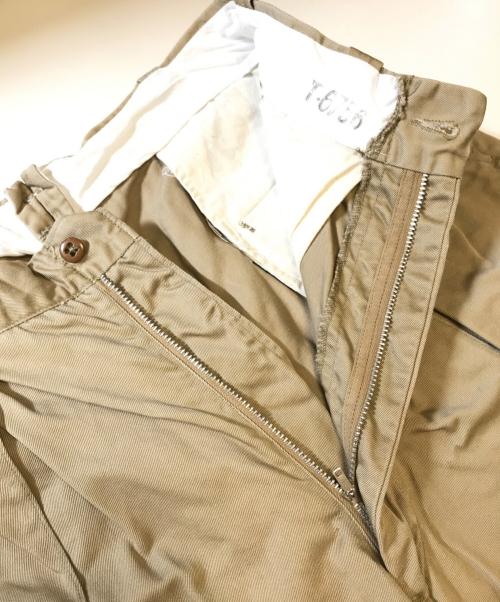 VINTAGE MILITARY（ヴィンテージ ミリタリー）VINTAGE MILITARY (ヴィンテージ ミリタリー) US ARMY チノショートパンツ ベージュ サイズ:不明の古着・服飾アイテム