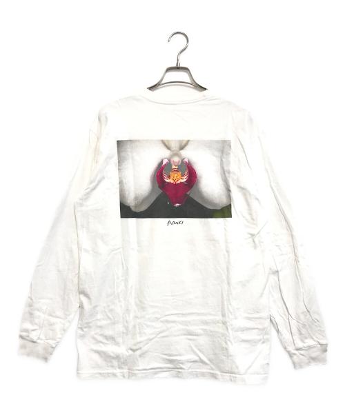 SUPREME（シュプリーム）SUPREME (シュプリーム) Supreme Araki Orchid L/S Tee ホワイト サイズ:XLの古着・服飾アイテム