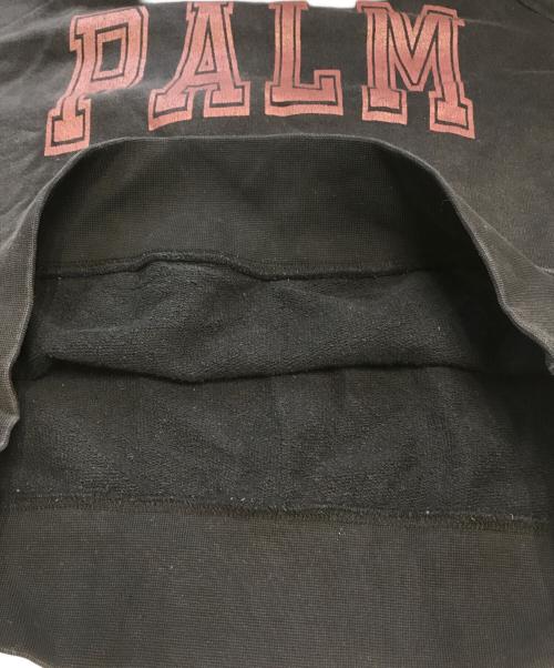 Palm Angels（パーム エンジェルス）Palm Angels (パーム エンジェルス) 半袖スウェット ブラック サイズ:Lの古着・服飾アイテム
