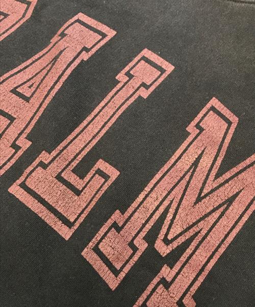 Palm Angels（パーム エンジェルス）Palm Angels (パーム エンジェルス) 半袖スウェット ブラック サイズ:Lの古着・服飾アイテム