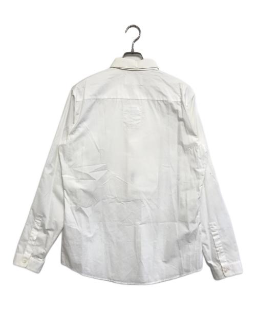 Maison Margiela（メゾンマルジェラ）Maison Margiela (メゾンマルジェラ) 比翼ドレスシャツ ホワイト サイズ:48の古着・服飾アイテム