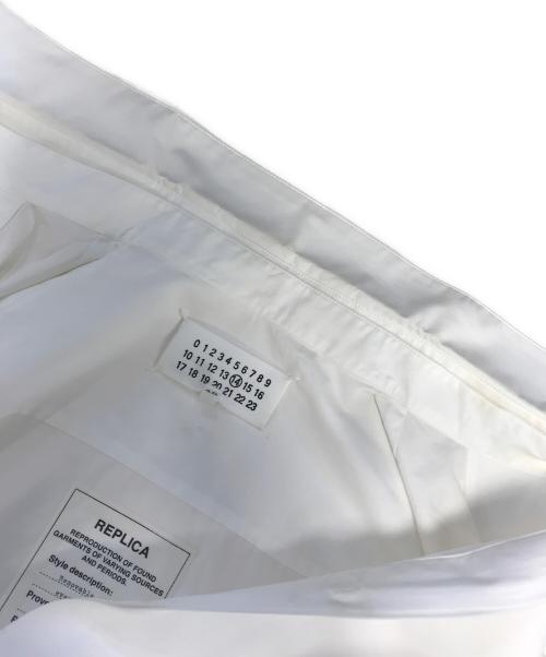 Maison Margiela（メゾンマルジェラ）Maison Margiela (メゾンマルジェラ) 比翼ドレスシャツ ホワイト サイズ:48の古着・服飾アイテム