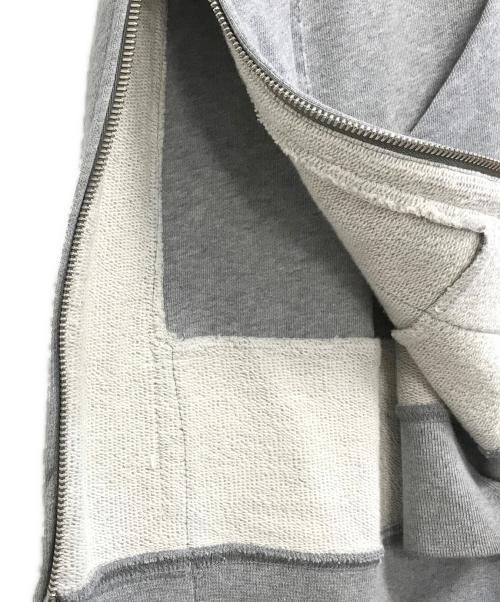 Maison Margiela（メゾンマルジェラ）Maison Margiela (メゾンマルジェラ) ノースリーブパーカー グレー サイズ:46の古着・服飾アイテム