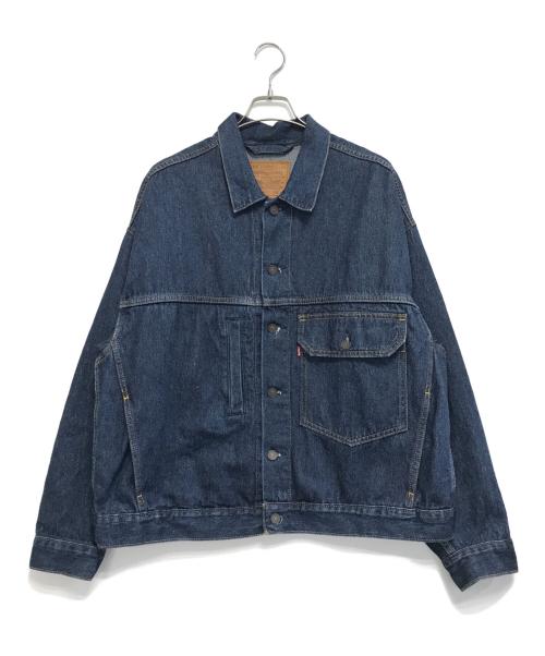 LEVI'S PReMIUM（リーバイス プレミアム）LEVI'S PReMIUM (リーバイスプレミアム) STAY LOOSE TYPE 1 TRUCKER インディゴ サイズ:Mの古着・服飾アイテム