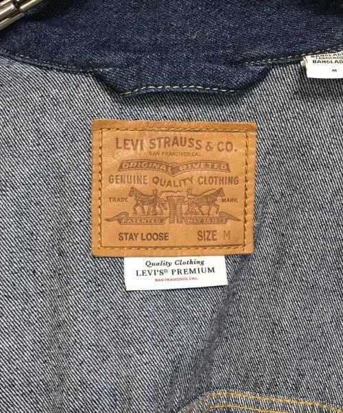 LEVI'S PReMIUM（リーバイス プレミアム）LEVI'S PReMIUM (リーバイスプレミアム) STAY LOOSE TYPE 1 TRUCKER インディゴ サイズ:Mの古着・服飾アイテム