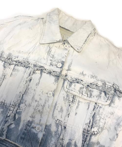 Acne studios（アクネ ストゥディオス）Acne studios (アクネ ストゥディオス) ペンキ加工デニムジャケット サイズ:32の古着・服飾アイテム