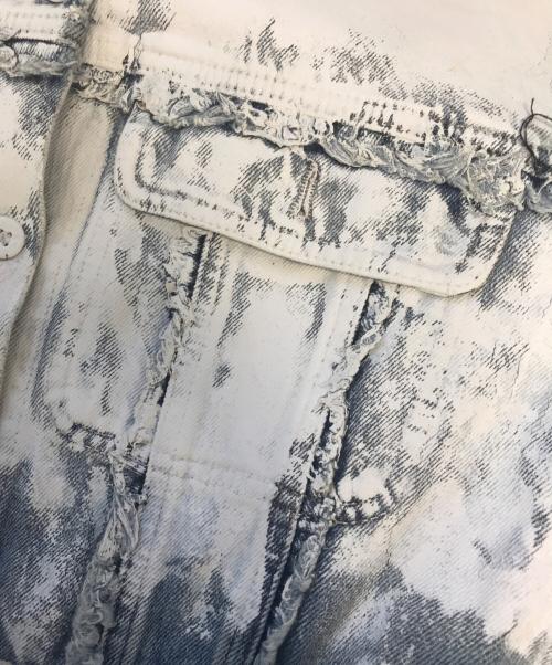 Acne studios（アクネ ストゥディオス）Acne studios (アクネ ストゥディオス) ペンキ加工デニムジャケット サイズ:32の古着・服飾アイテム