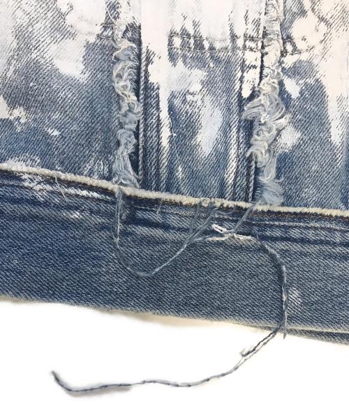 Acne studios（アクネ ストゥディオス）Acne studios (アクネ ストゥディオス) ペンキ加工デニムジャケット サイズ:32の古着・服飾アイテム