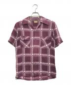 McGREGORマクレガー）の古着「半袖レーヨンシャツ」｜レッド