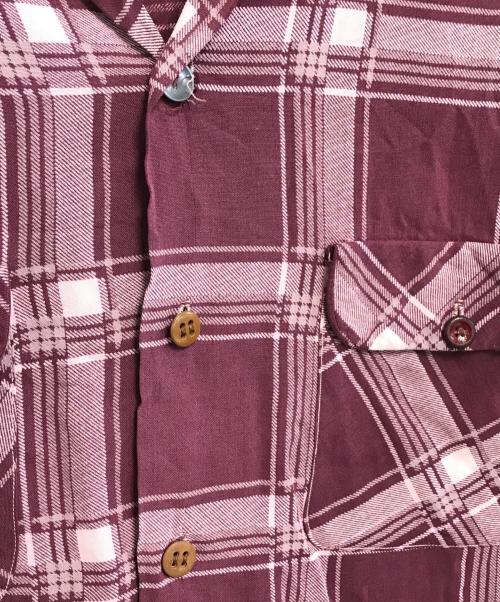 McGREGOR（マクレガー）McGREGOR (マクレガー) 半袖レーヨンシャツ レッド サイズ:Sの古着・服飾アイテム