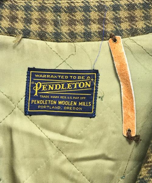 PENDLETON（ペンドルトン）PENDLETON (ペンドルトン) ウールコート グリーン サイズ:表記なしの古着・服飾アイテム