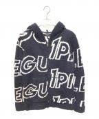 1piu1uguale3ウノピュウノウグァーレトレ）の古着「パーカー」｜ネイビー