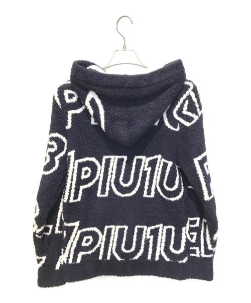 1piu1uguale3（ウノピュウノウグァーレトレ）1piu1uguale3 (ウノピュウノウグァーレトレ) パーカー ネイビー サイズ:Mの古着・服飾アイテム