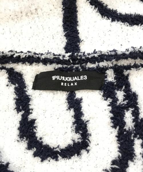 1piu1uguale3（ウノピュウノウグァーレトレ）1piu1uguale3 (ウノピュウノウグァーレトレ) パーカー ネイビー サイズ:Mの古着・服飾アイテム