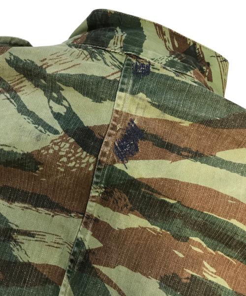 VINTAGE MILITARY（ヴィンテージ ミリタリー）VINTAGE MILITARY (ヴィンテージ ミリタリー) French Army パラトルーパージャケット グリーン サイズ:表記なしの古着・服飾アイテム