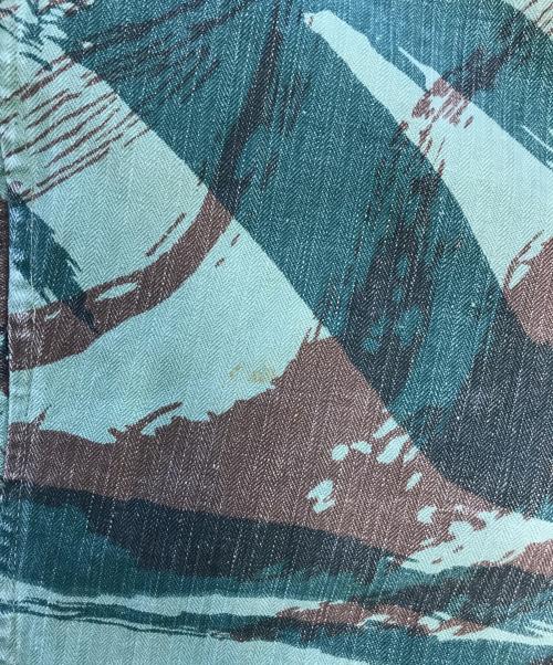 VINTAGE MILITARY（ヴィンテージ ミリタリー）VINTAGE MILITARY (ヴィンテージ ミリタリー) French Army パラトルーパージャケット グリーン サイズ:表記なしの古着・服飾アイテム