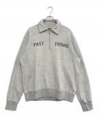 HUMAN MADEヒューマンメイド）の古着「ハーフジップスウェット」｜グレー