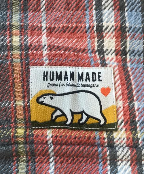 HUMAN MADE（ヒューマンメイド）HUMAN MADE (ヒューマンメイド) チェックネルシャツ レッド サイズ:XLの古着・服飾アイテム