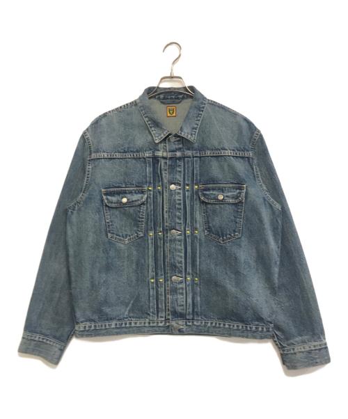 HUMAN MADE（ヒューマンメイド）HUMAN MADE (ヒューマンメイド) Storm Cowboy Denim Jacket Type1968 インディゴ サイズ:XXLの古着・服飾アイテム