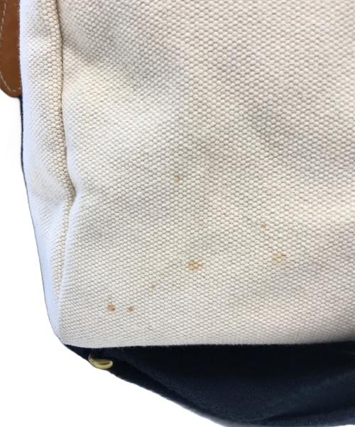 POLO RALPH LAUREN（ポロ・ラルフローレン）POLO RALPH LAUREN (ポロ・ラルフローレン) キャンバスボストンバッグ アイボリー サイズ:表記なしの古着・服飾アイテム