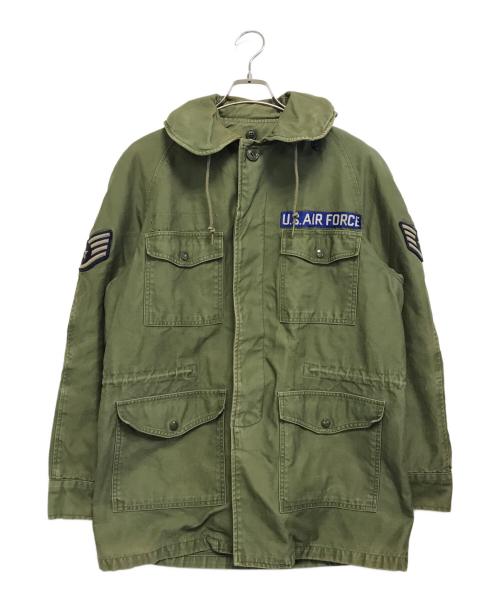 VINTAGE MILITARY（ヴィンテージ ミリタリー）VINTAGE MILITARY (ヴィンテージ ミリタリー) USAF フィールドジャケット カーキ サイズ:SMALL LONGの古着・服飾アイテム