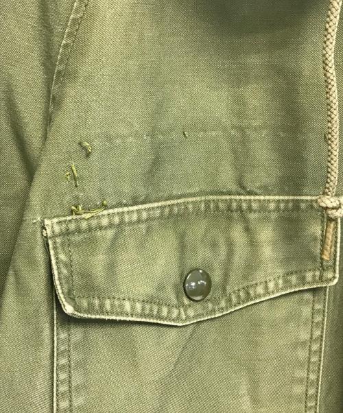 VINTAGE MILITARY（ヴィンテージ ミリタリー）VINTAGE MILITARY (ヴィンテージ ミリタリー) USAF フィールドジャケット カーキ サイズ:SMALL LONGの古着・服飾アイテム