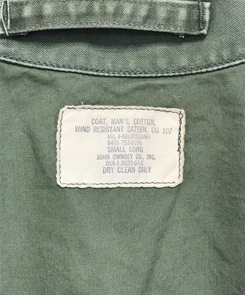 VINTAGE MILITARY（ヴィンテージ ミリタリー）VINTAGE MILITARY (ヴィンテージ ミリタリー) USAF フィールドジャケット カーキ サイズ:SMALL LONGの古着・服飾アイテム
